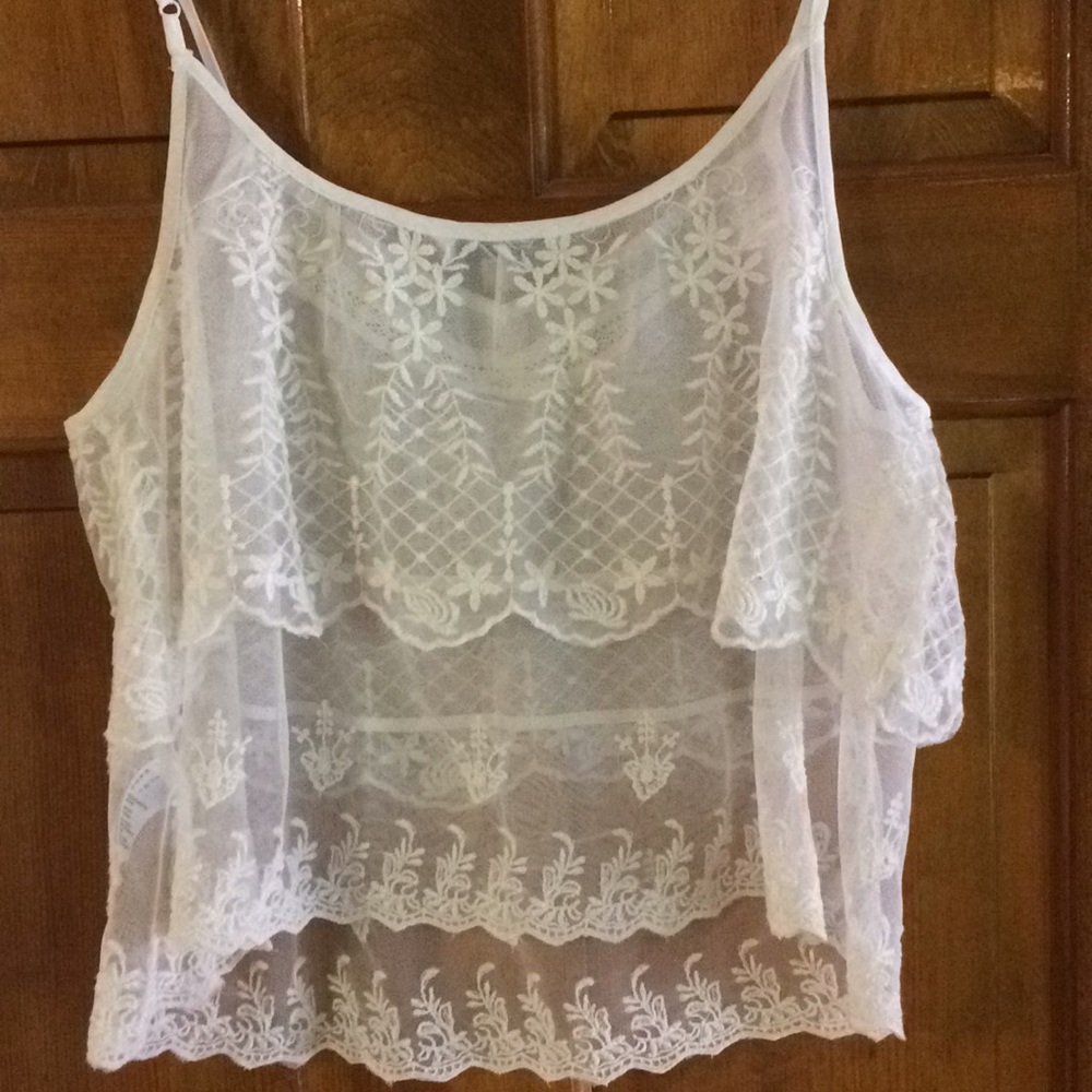 Off white crop top - Picture 4 of 4